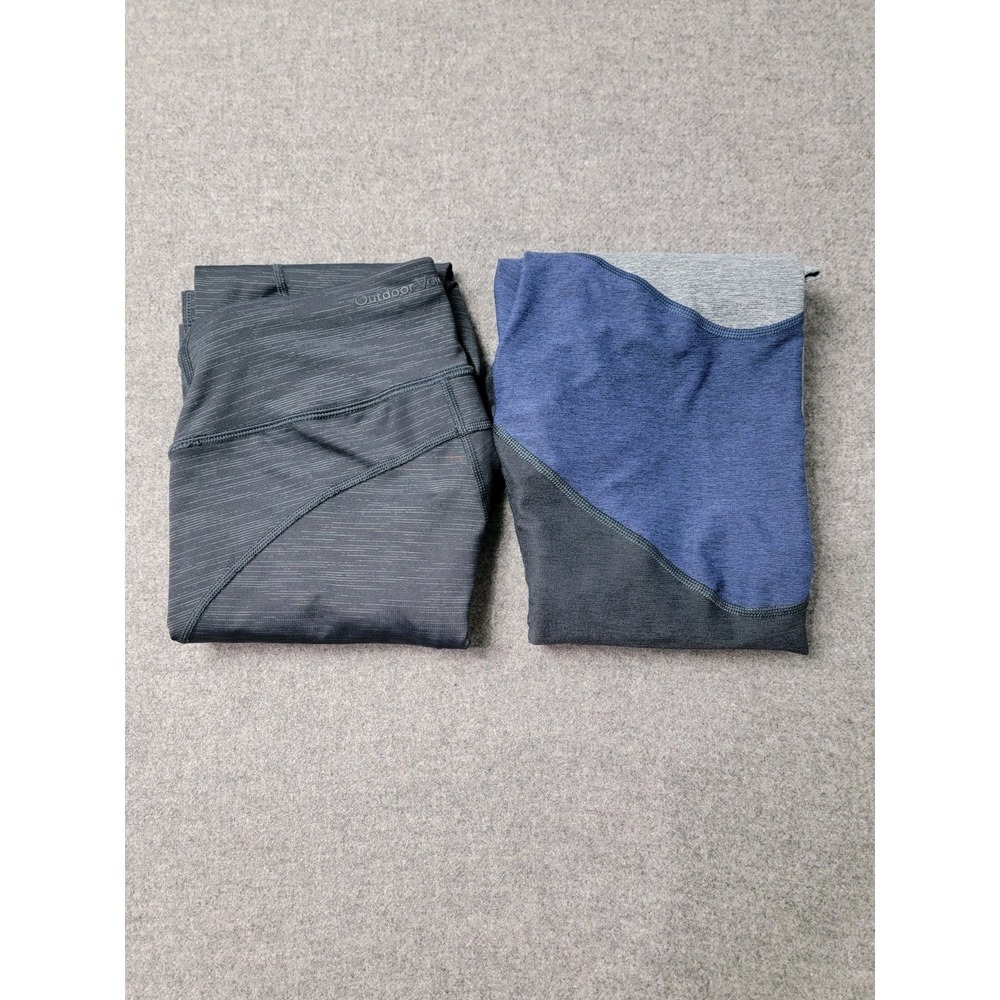 Outdoor Voices Women's Leggings Lot of 2 Size Small Gray & Colorblock Athletic